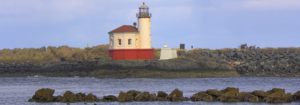 Coquille River Lightfrom South Jetty park