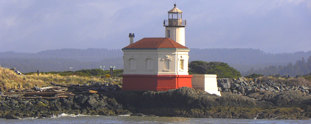 Coquille River Lightfrom South Jetty park