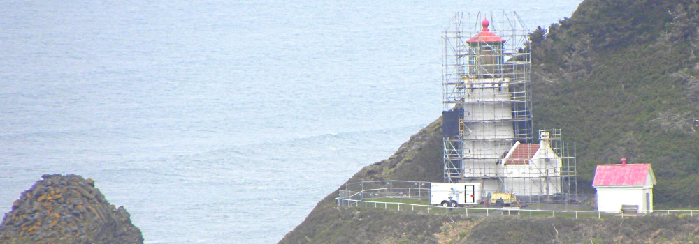 Heceta Head Lightfrom Sea Lions Cave