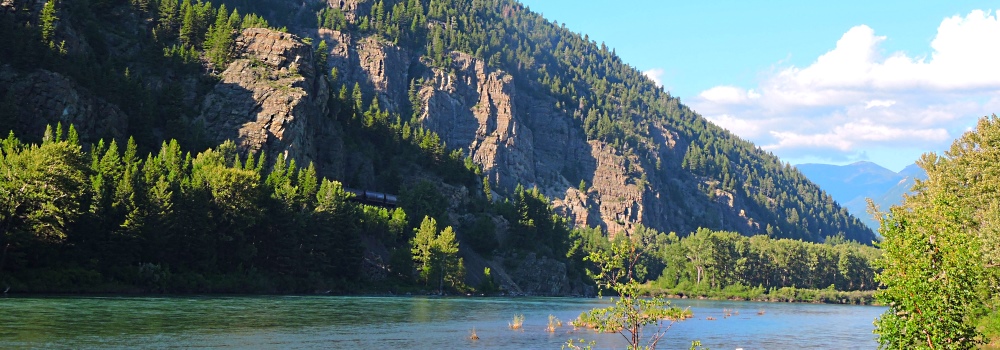 Bad Rock CanyonFlathead River