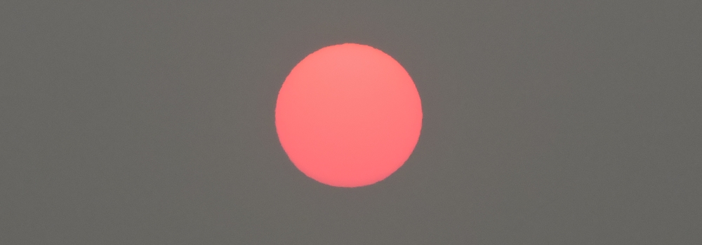Early MornijngRed Sun