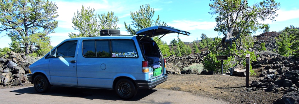 The FivesLava Flow Campsite, Idaho