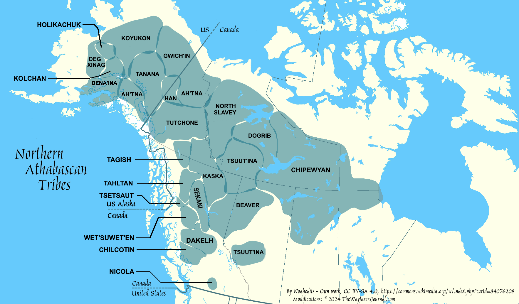 The Athabascan Nations of Alaska and Canada
