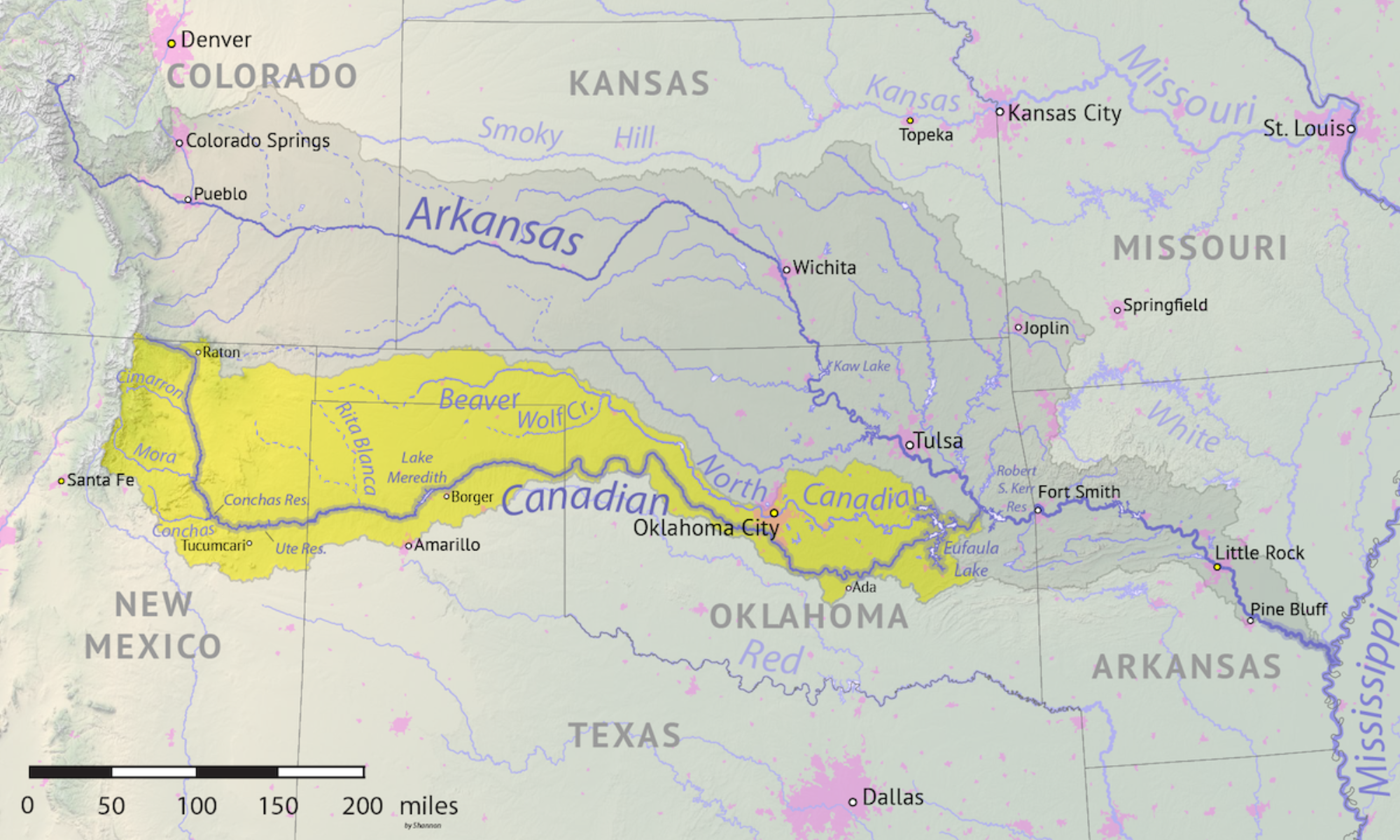 The Earth&prime;s Rivers and TributariesNorth American ContinentThe NNN River