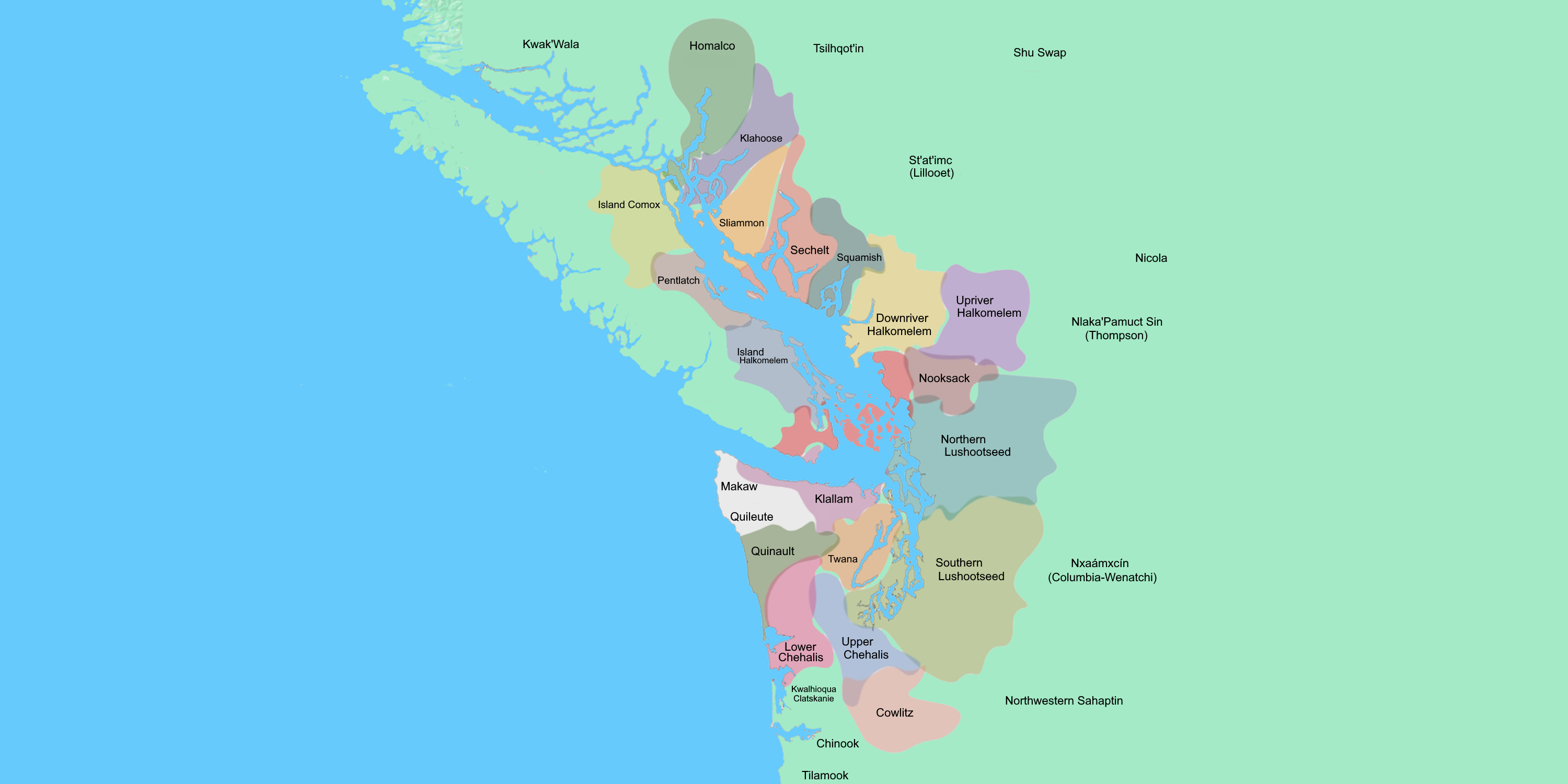 The First Migration: Sons of HadoramPacific Northwest: Coastal Samish Tribes