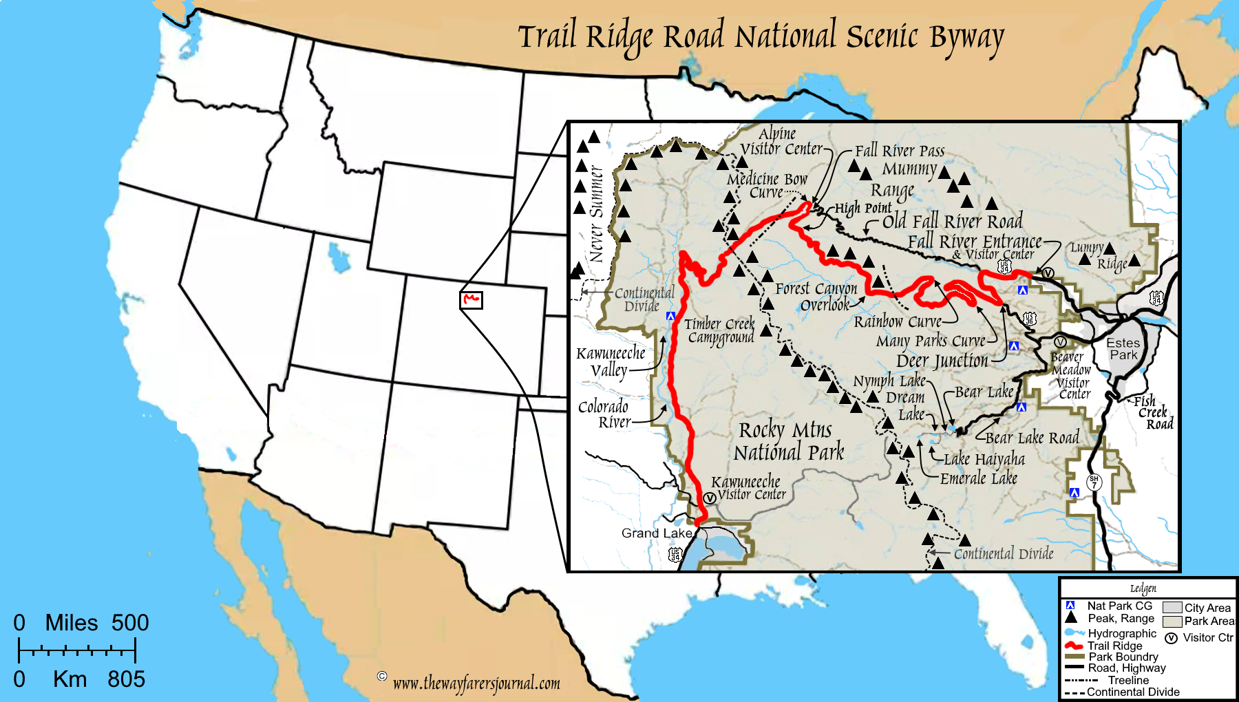 The Roadpath Journeys, ColoradoTrail Ridge Road National Scenic Byway