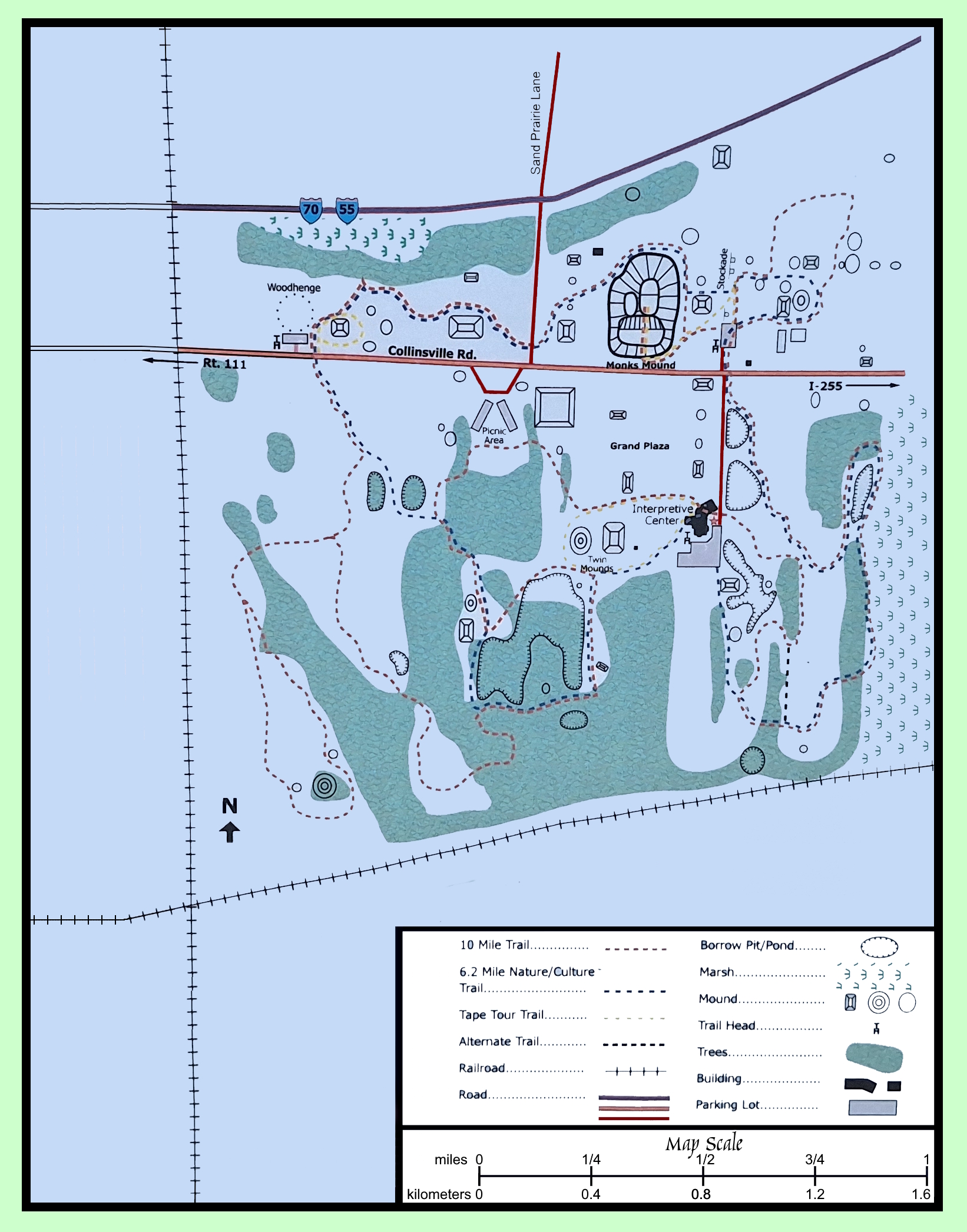 The Mountage Passage, North American ContinentSSS: The NNN Map