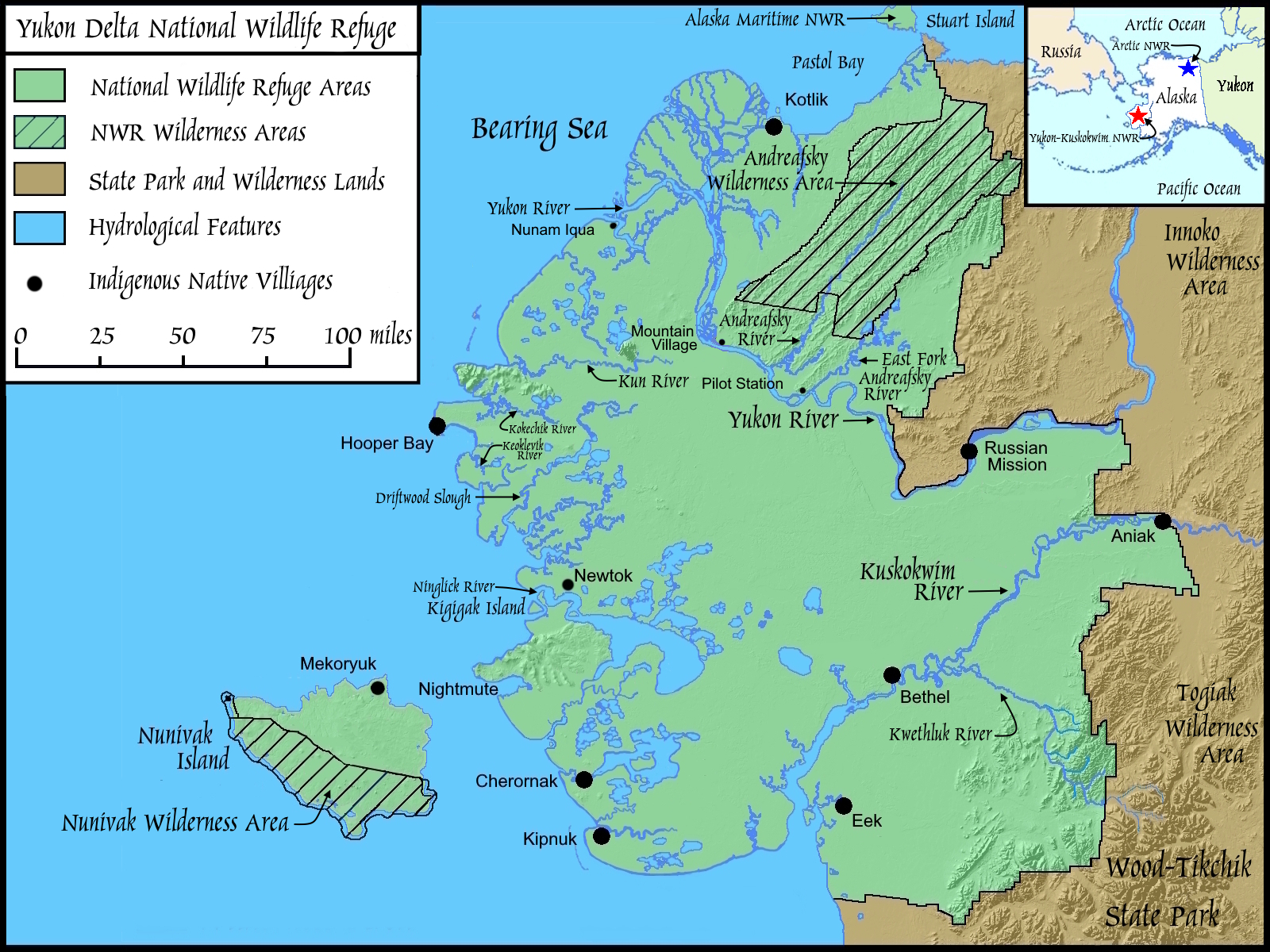The Earth&prime;s WetlandsThe Yukon Delta National Wildlife Refuge