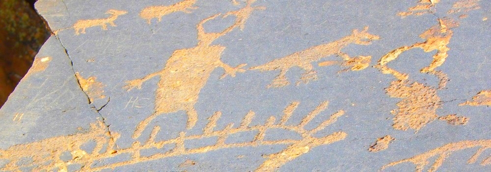 The Colorado River Petroglyph