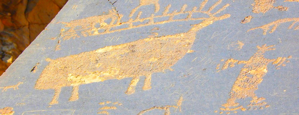 The Colorado River Petroglyph