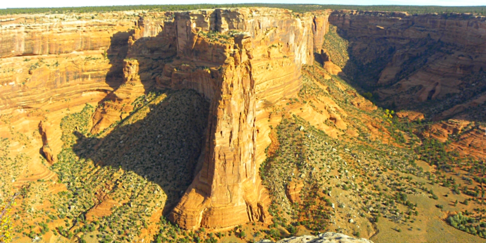 The Spider Rock Canyonat Canyon de Chelly