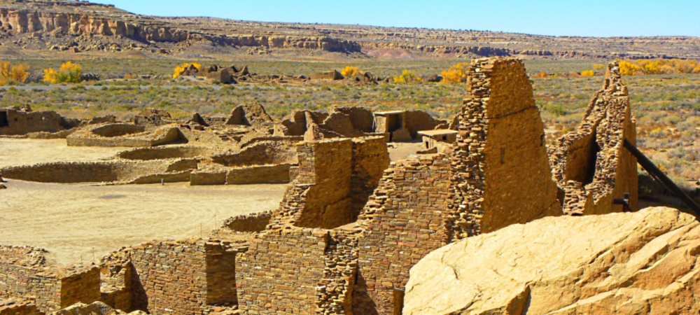 The Pueblo Bonito Ruinsat Chaco Canyon