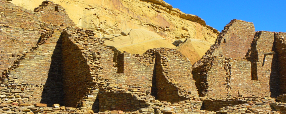 The Pueblo Bonito Ruinsat Chaco Canyon