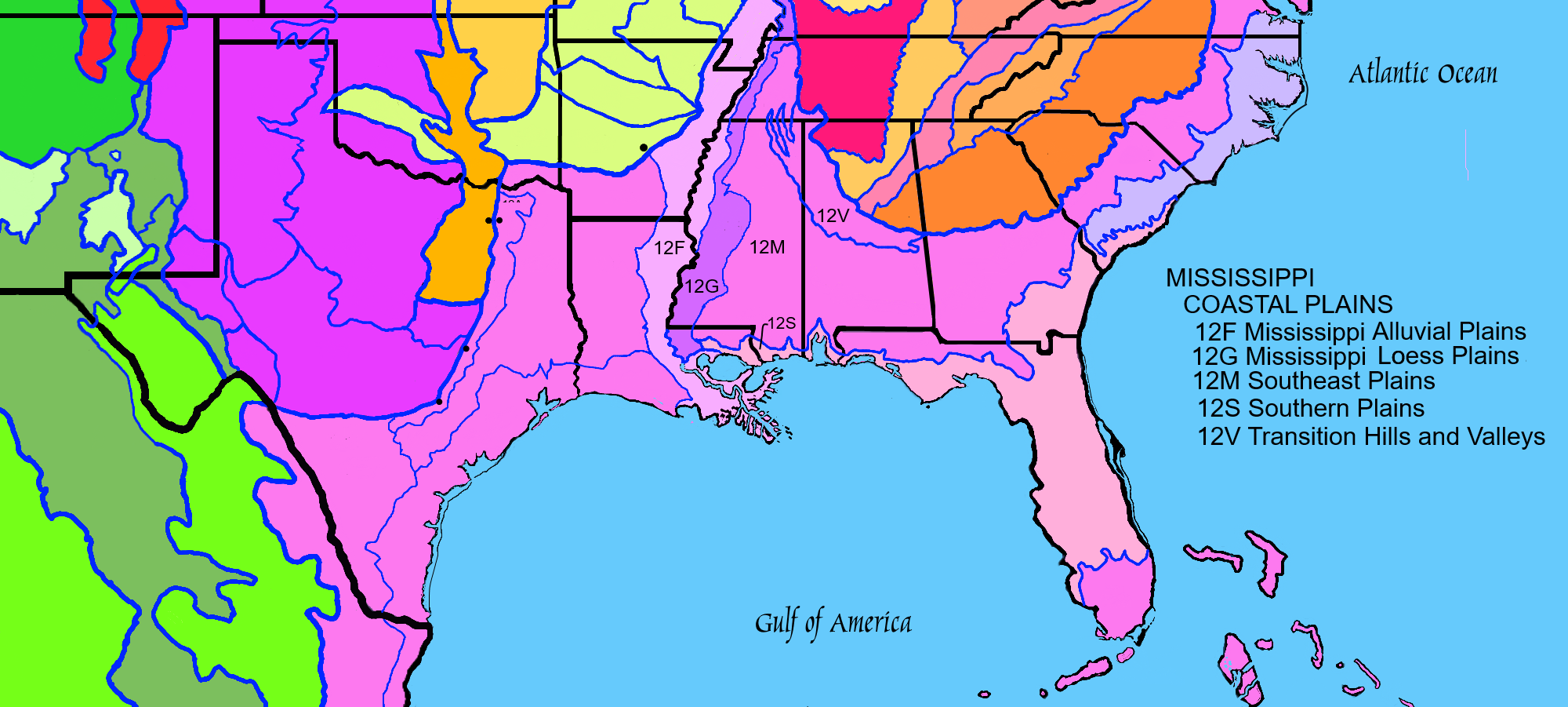The Coastal Plainsin Mississippi