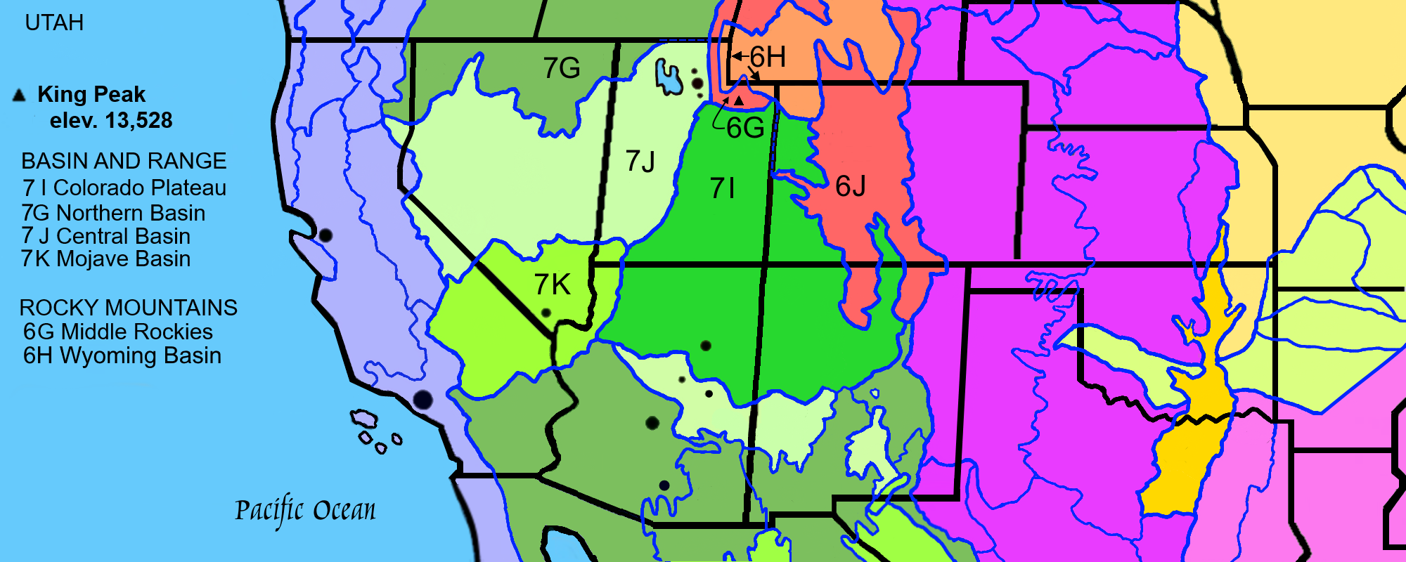 The Rocky Mountainsin Utah