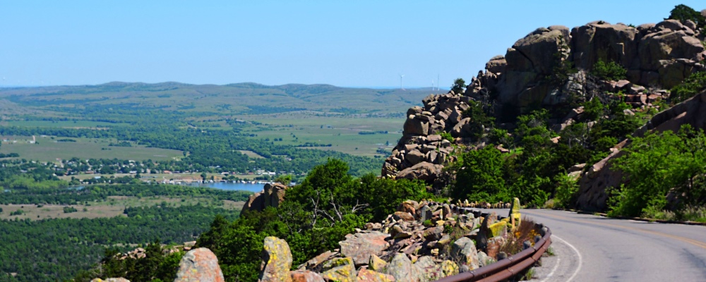 The View from theMount Scott Summit Road