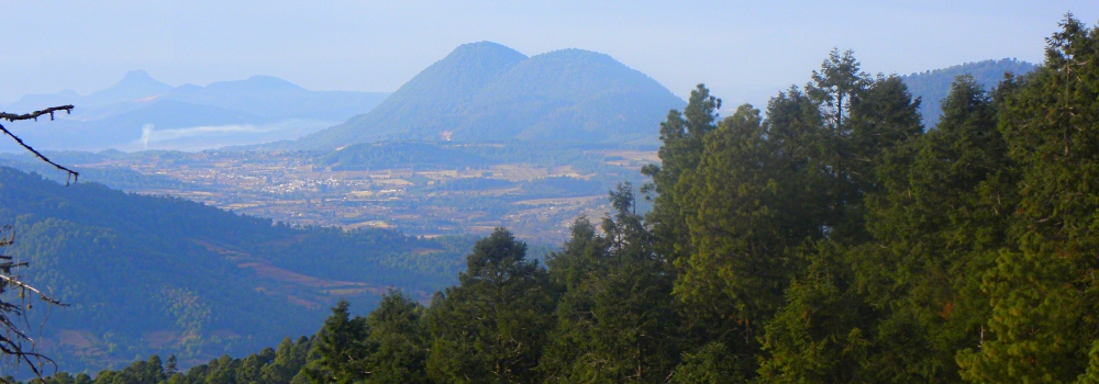 Transcontinental Volcanic MtnsClimbing up onto the Mountain