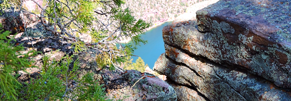 The Red CanyonEdge of Rim View Point