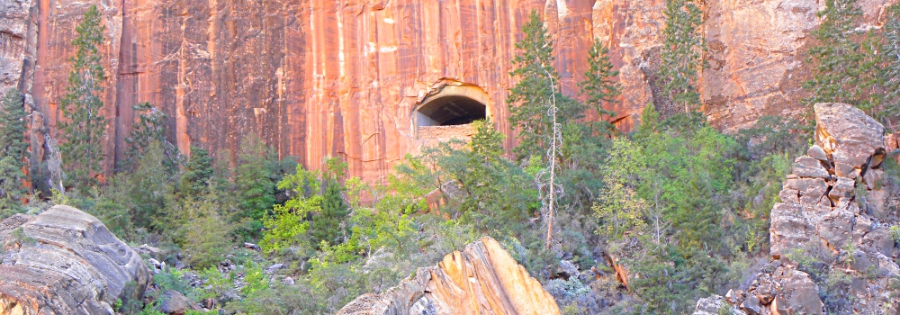 Zion CanyonTunnel Window