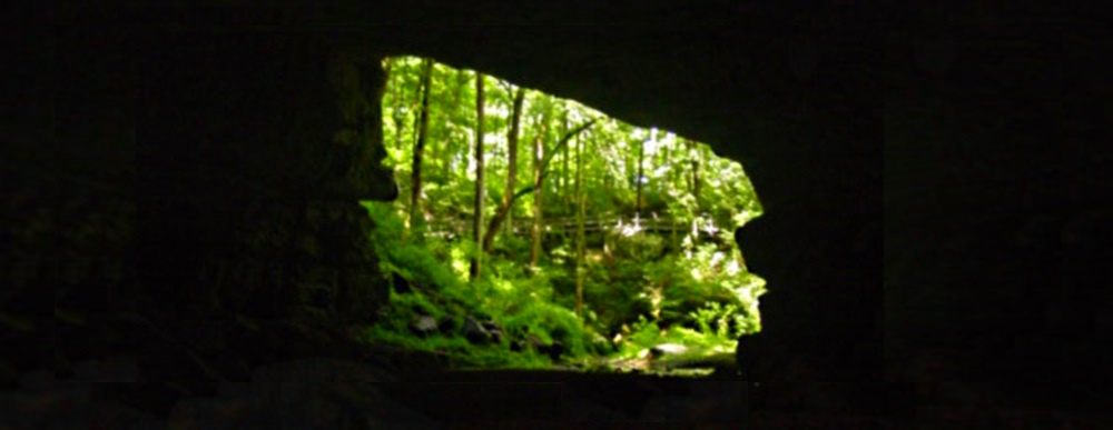 The Russell CaveView from deep Inside