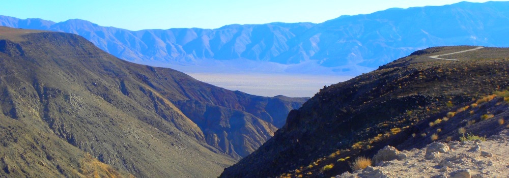 Death Valley Desertfrom Panamint Mountains Viewpoint