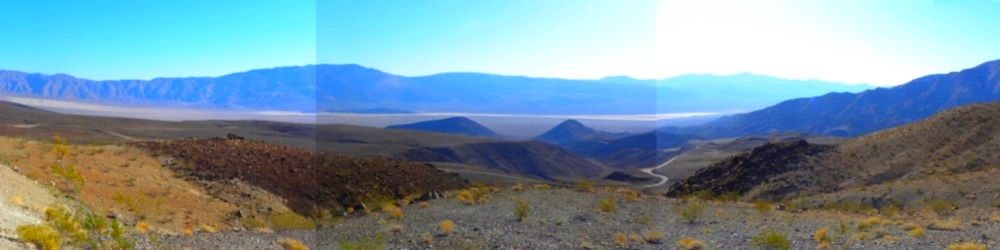 The Death Valley DesertWestside Entrance