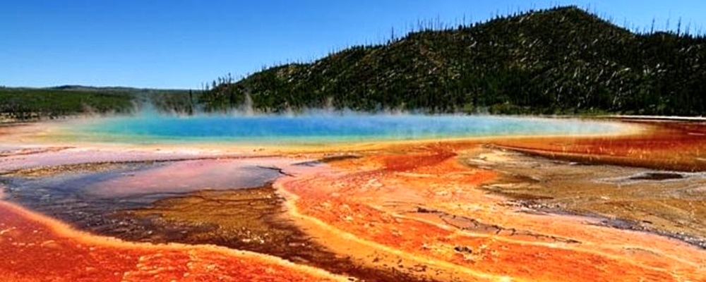 The Mountain Passage, The Earth GalleryThe North American Continent, The Geological WondersThe Hot Springs and Geysers