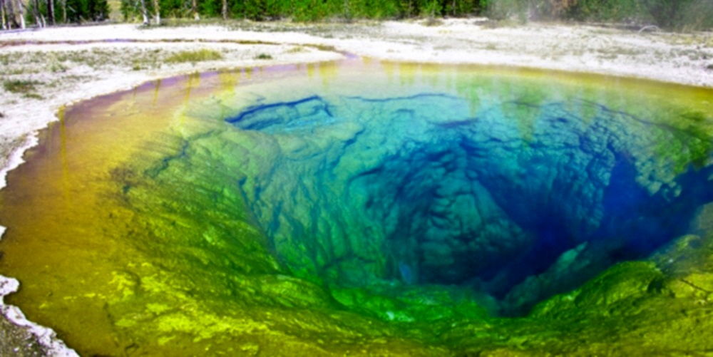 Geological WonderPrismatic Colored Spring