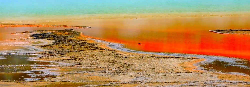 The Grand Prismatic SpringsThe Colored Streams