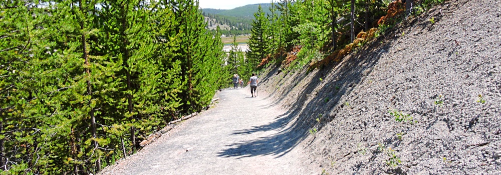 Grand Prismatic SpringOverlook Trail