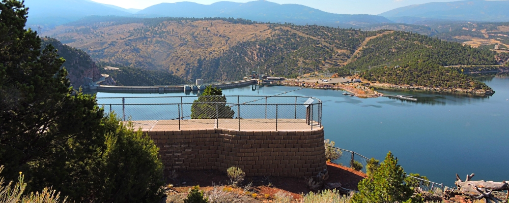 The Green Riverat Flaming Gorge Dam