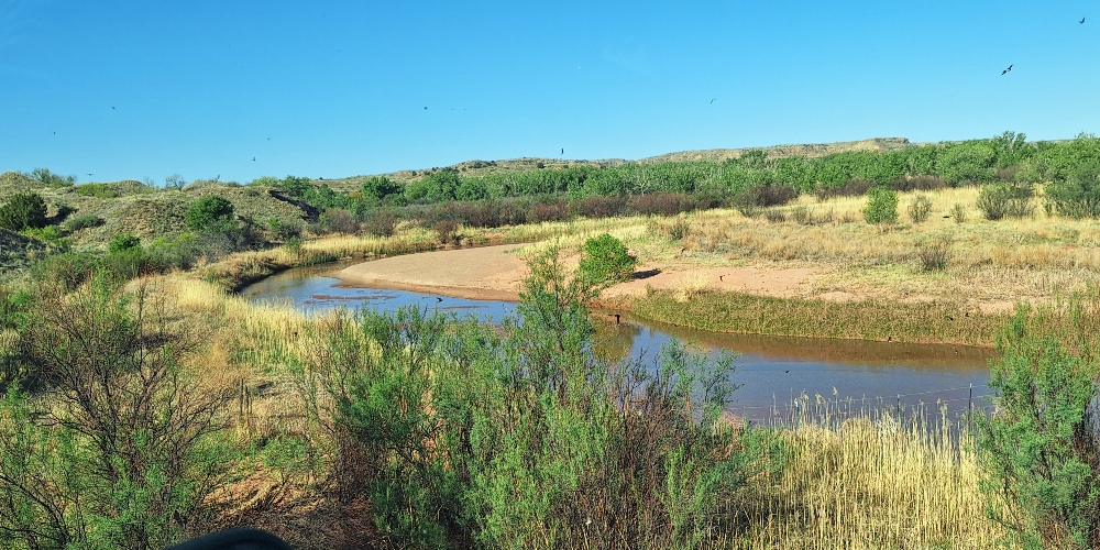 The Earth&prime;s Rivers and TributariessThe Canadian River