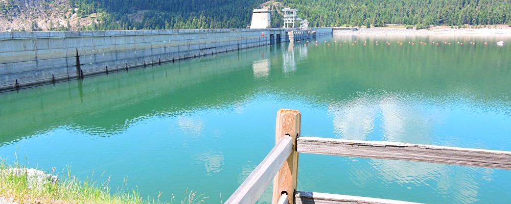Koocanuse Lakeat Libby Dam