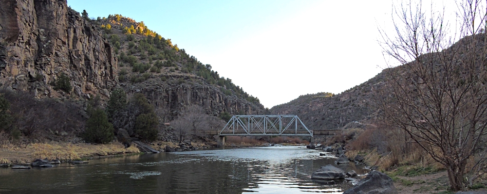 The Rio Grande RiverJohn Dunn Bridge