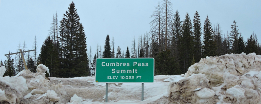 State Highway 17at Cumbres Summit