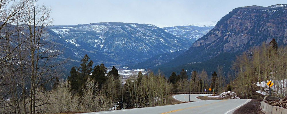 The Conejos RiverUp the Conejos Canyon