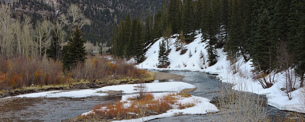The Conejos RiverMouth of Conejos Canyon