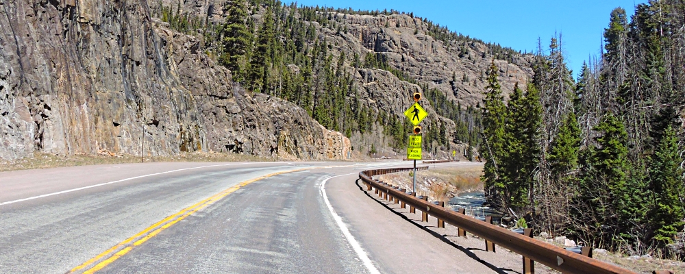 The South Fork Rio Grande Rivernear Wolf Creek Pass