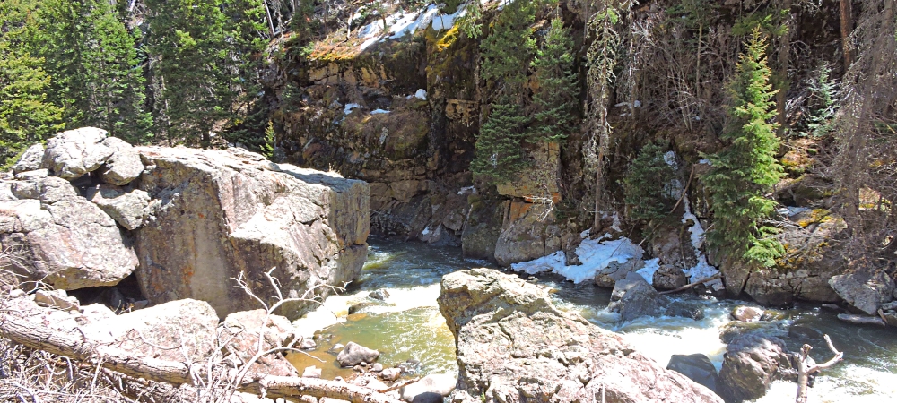 The South Fork Rio Grande Riverbelow Wolf Creek Pass
