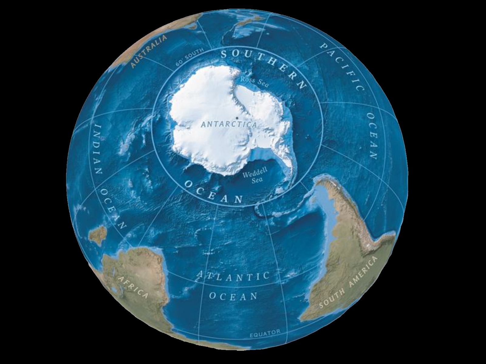 The Atlantic OceanThe South Atlantic