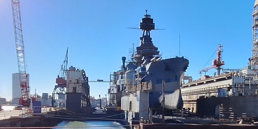 The Boats: TexasBattleship TexasDry Dock Tour