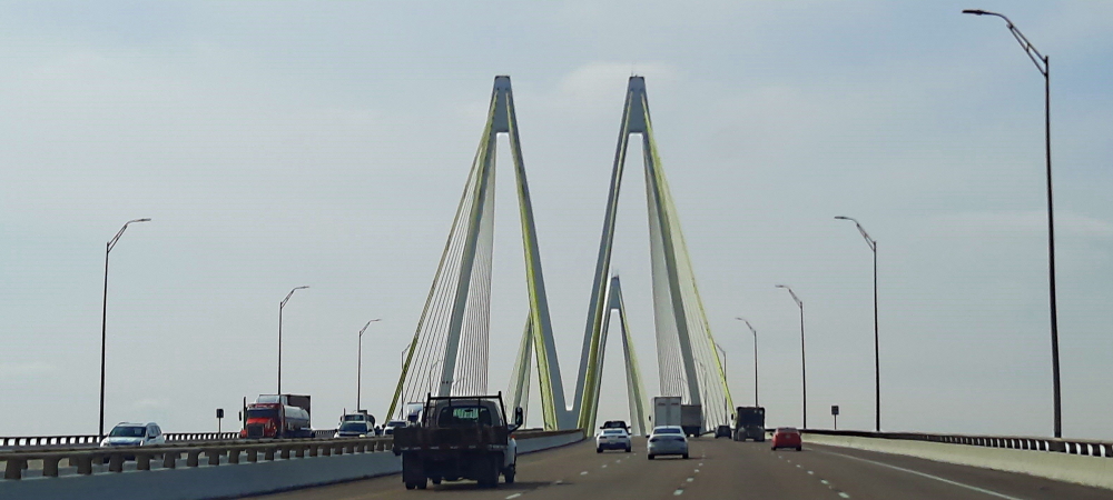The Cable-stayed BridgesThe Fred Hartman Bridge