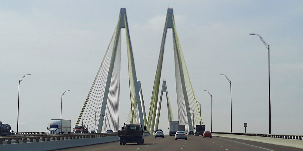 The Cable-stayed BridgesThe Fred Hartman Bridge