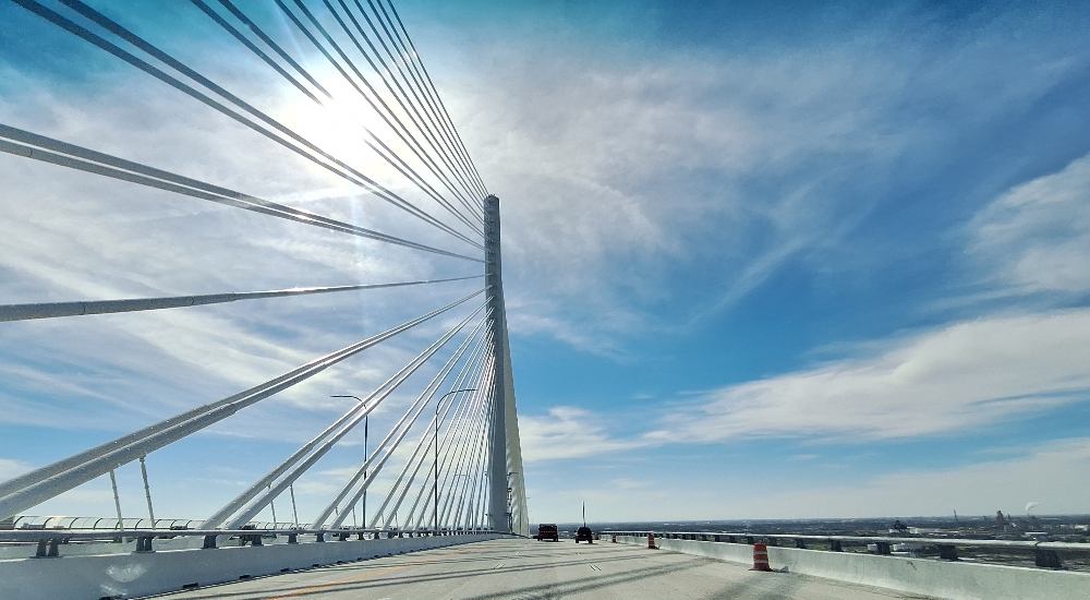The Cable-stayed BridgesThe Harbor Bridge