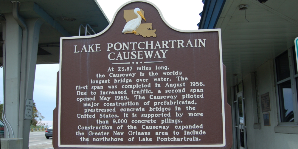 The Concrete Bridge GalleryThe Lake Pontchartrain Causeway Bridge