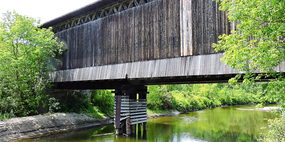 The Covered BridgesThe Fisher Train Bridge