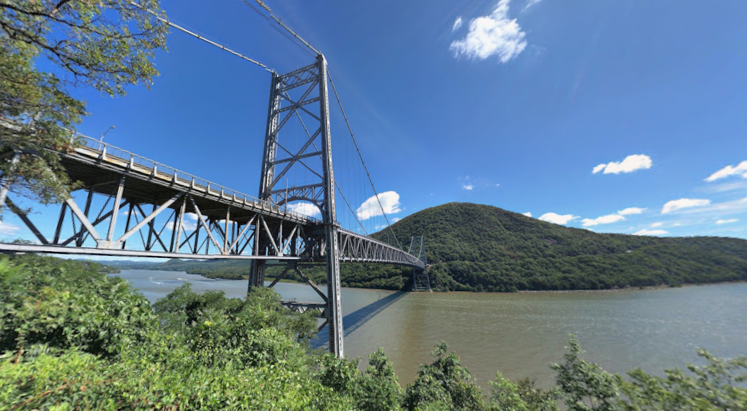 The Suspension BridgesThe Bear Mountain Bridge