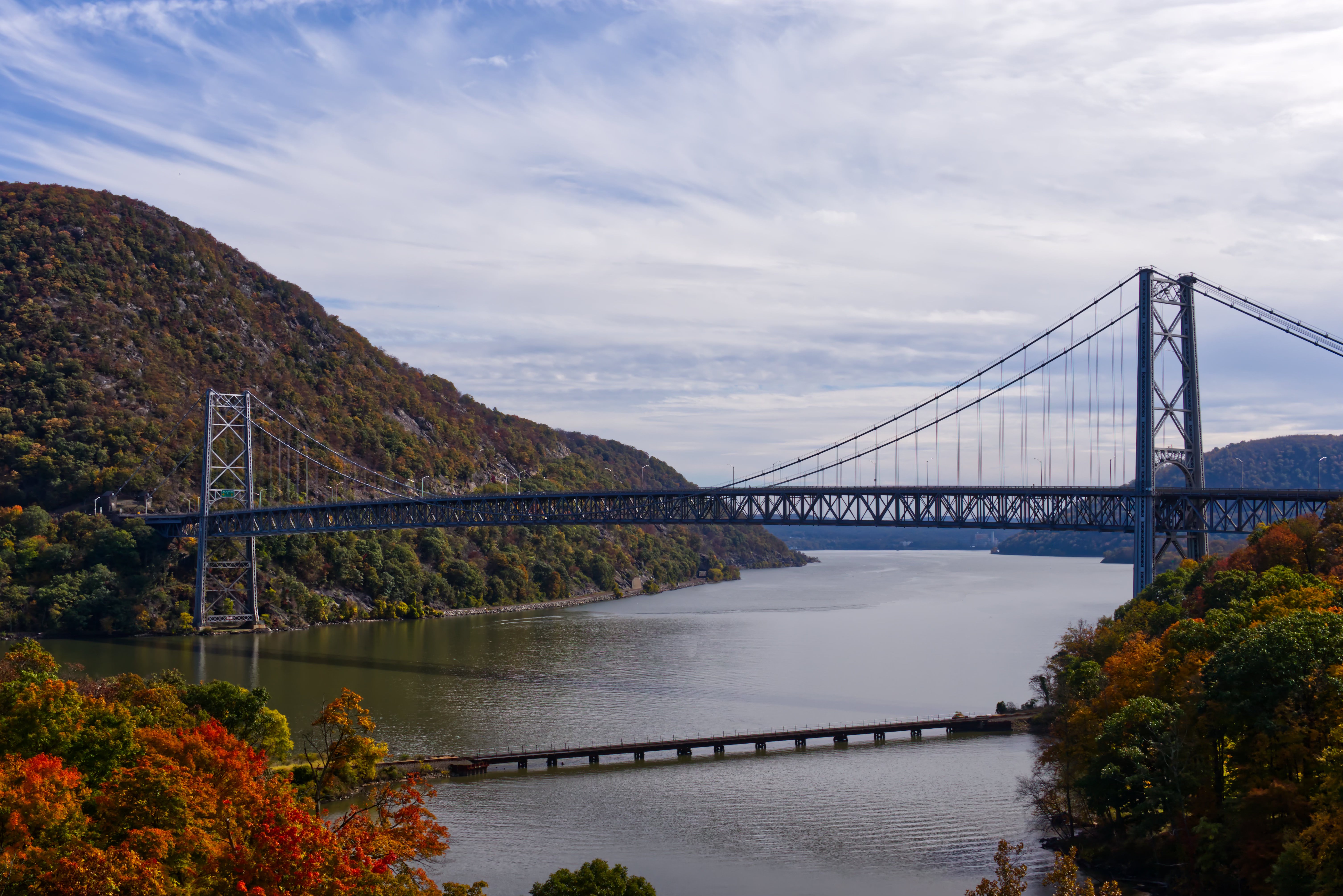 The Suspension BridgesThe Bear Mountain Bridge