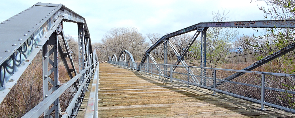 The Truss BridgesYungue Owingeh Foot Bridge