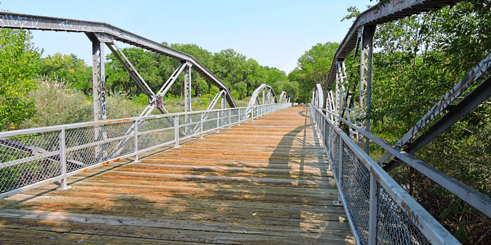 The Truss BridgesThe Yungue Owingeh Bridge